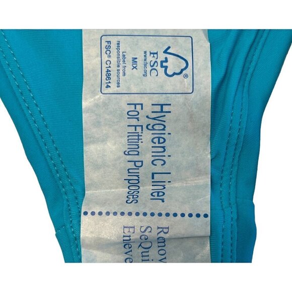 Andie The Riviera Turquoise Blue Bikini Bottom Swimwear Beach Ocean Size XS NWT - Picture 5 of 7